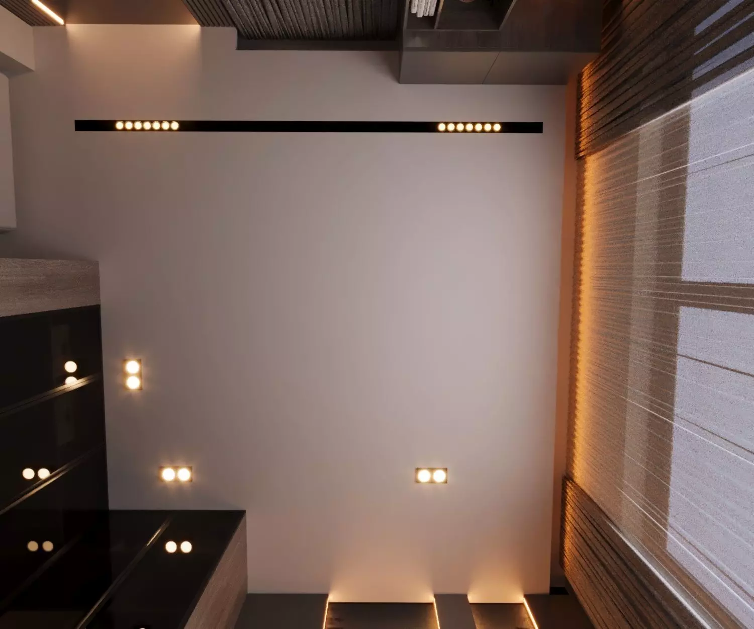 bedroom scene 3D print model_2