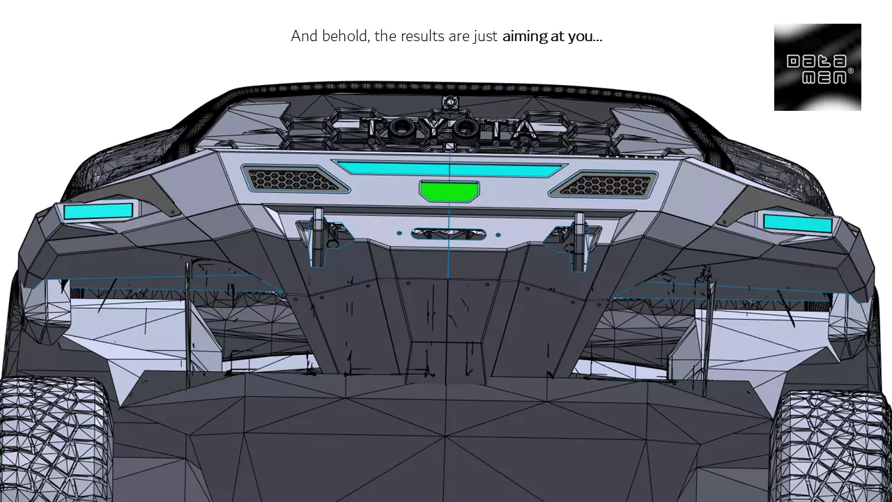 2024 2025 GMC Sierra 2500HD DENALI Ultimate 3D Scan Surface Data 3D model_41