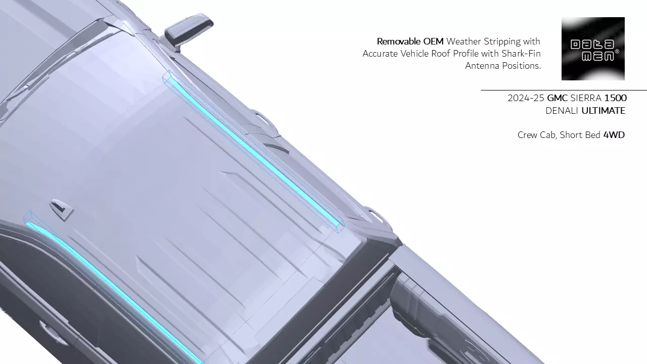 2024 2025 GMC Sierra 2500HD DENALI Ultimate 3D Scan Surface Data 3D model_23