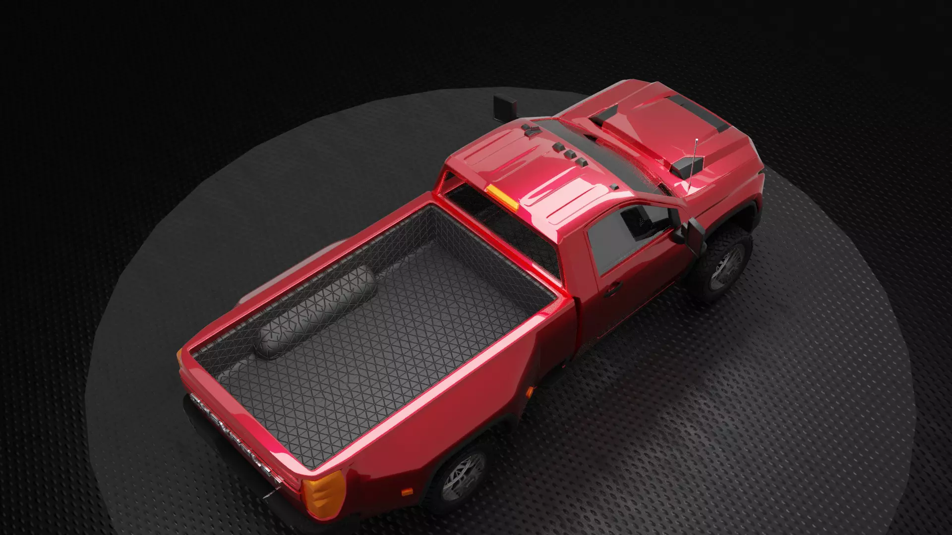 2020 Chevrolet Silverado 3500HD Single Cab  3D print model_1