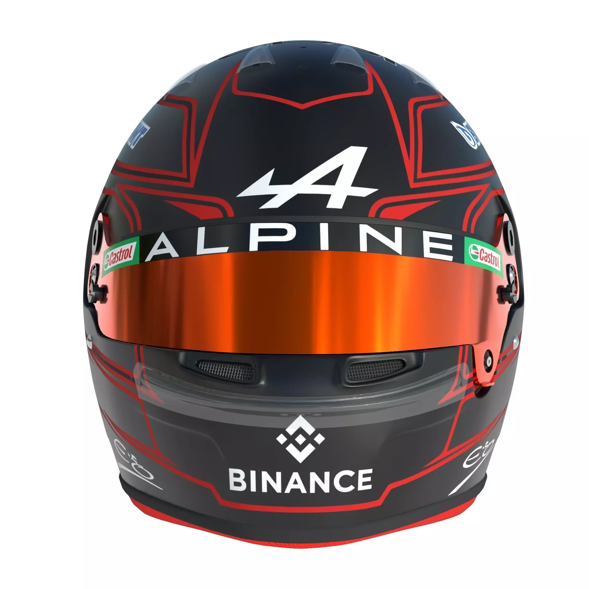 F1 Alpine Helmets 2023 3D model_18