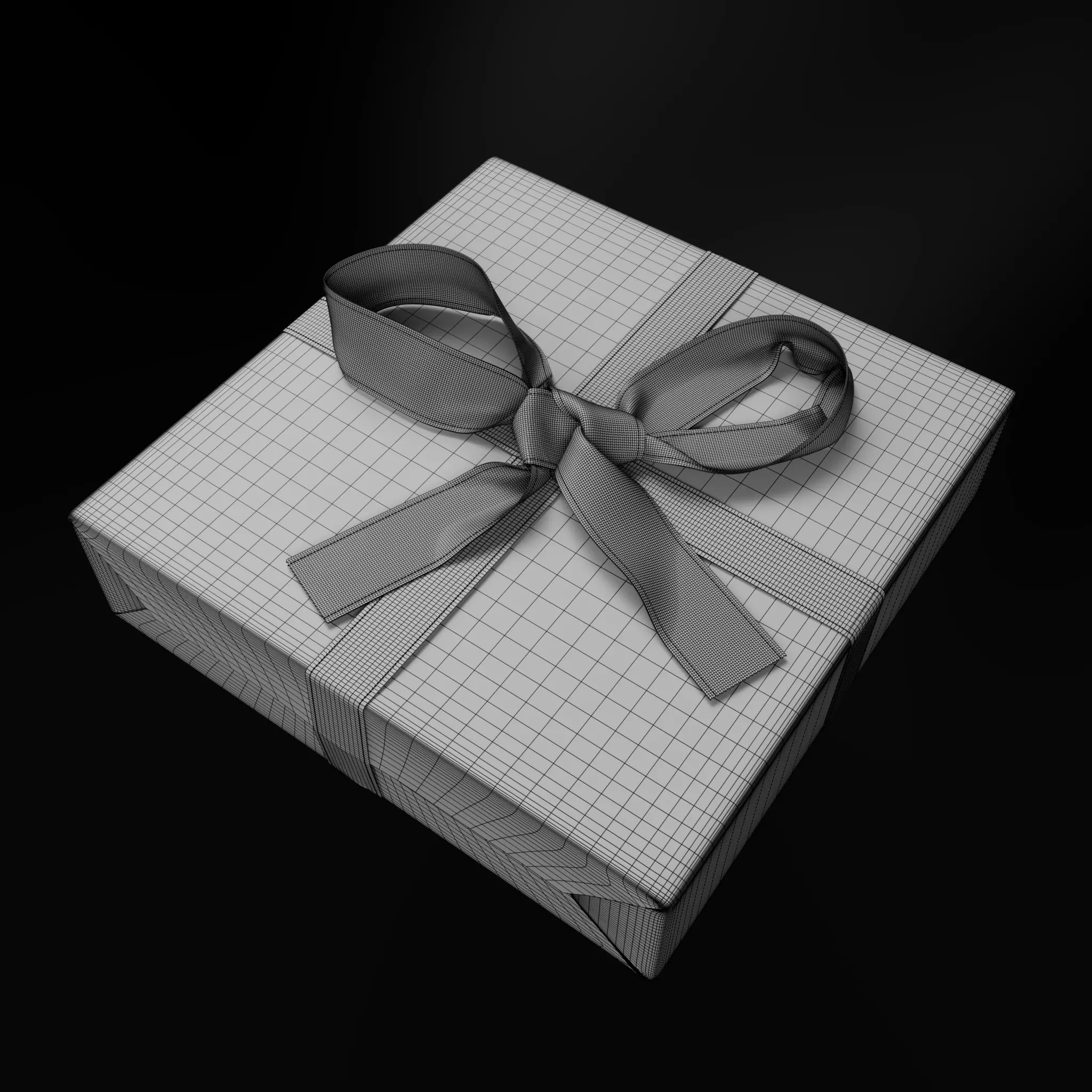 Christmas gift 3D model_2