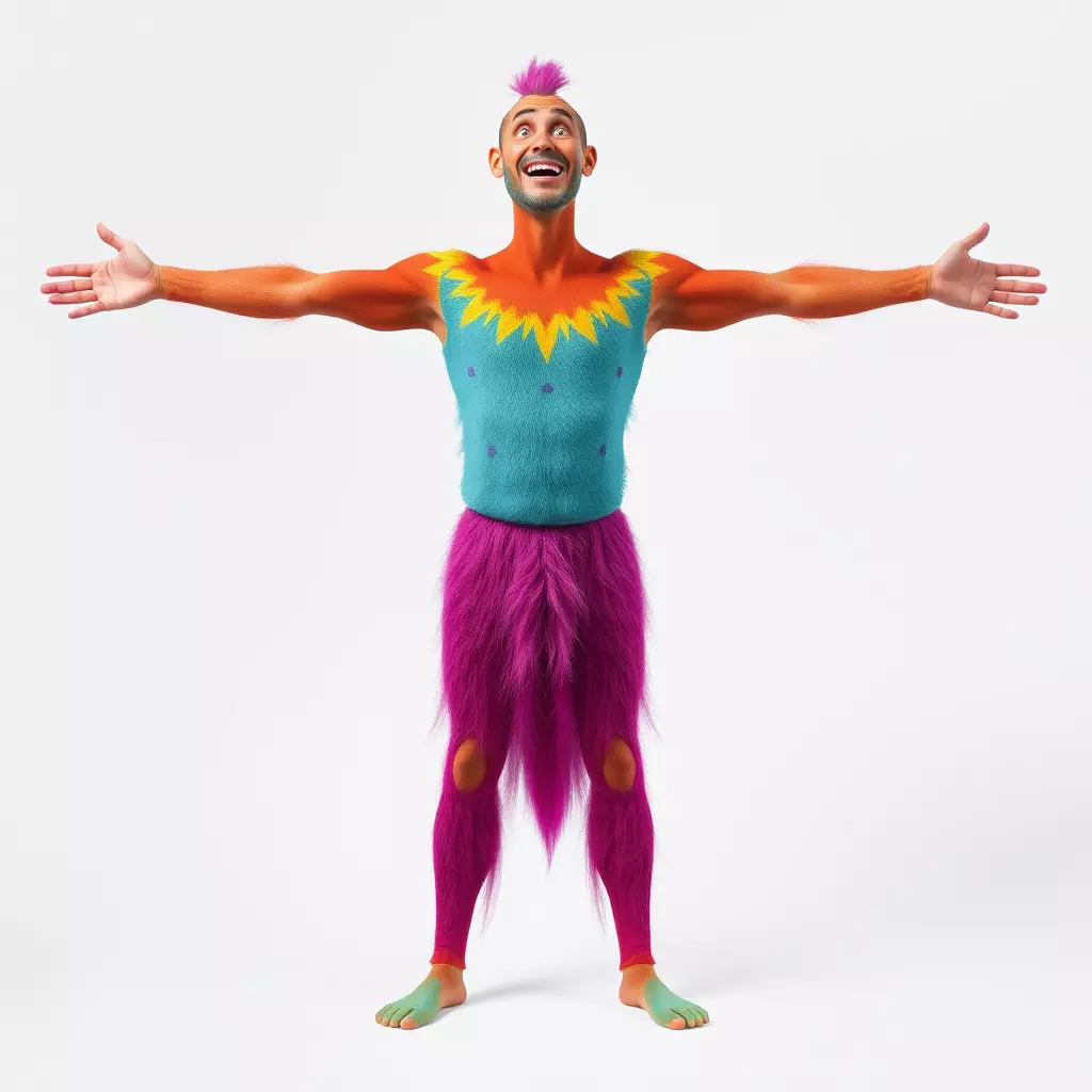 Vibrant Fantasy Character Model Pack Low-poly 3D model_3