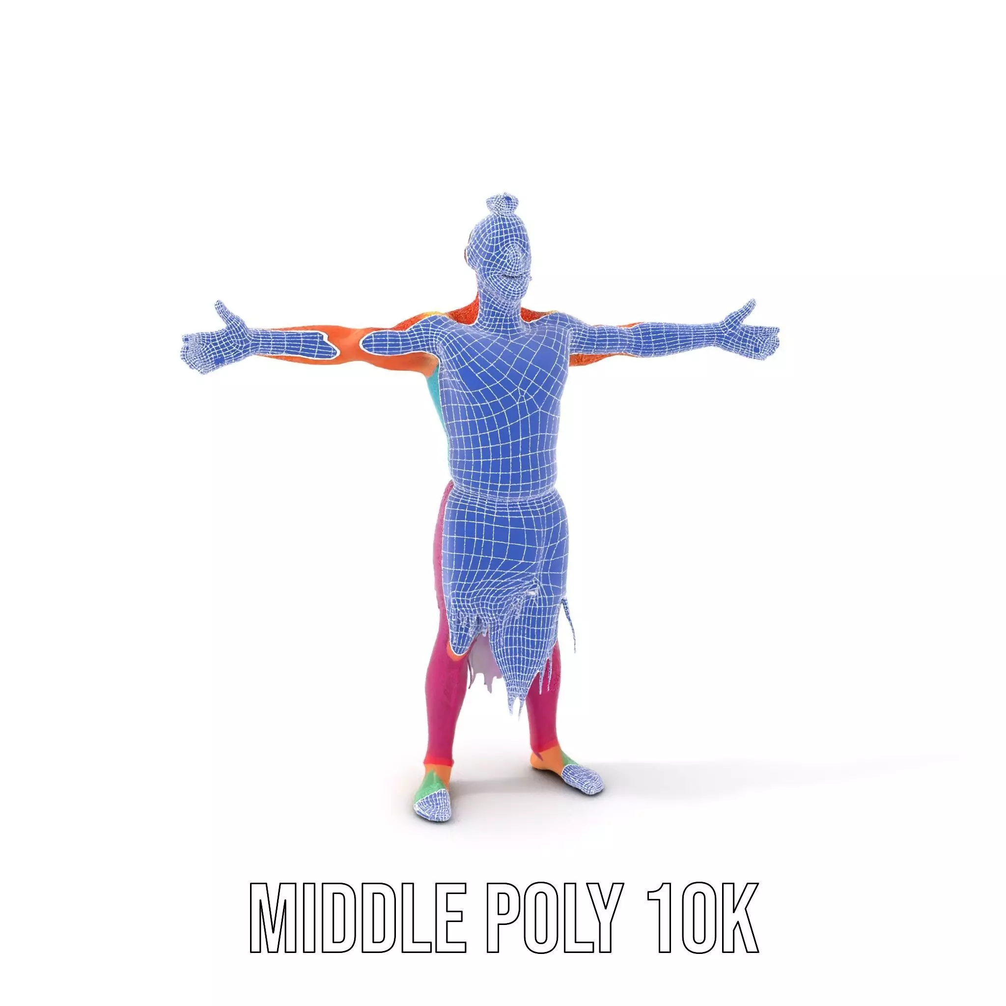 Vibrant Fantasy Character Model Pack Low-poly 3D model_19