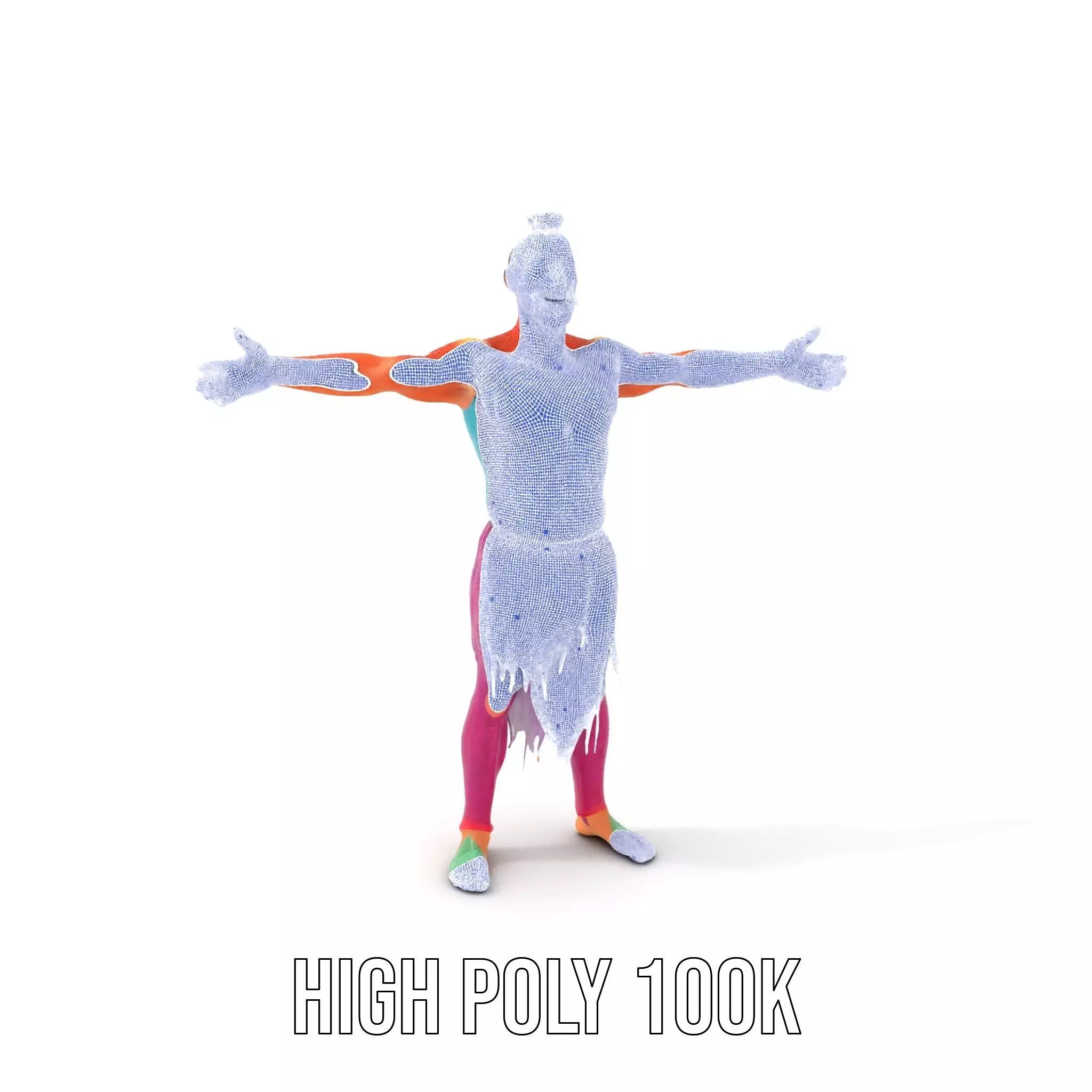 Vibrant Fantasy Character Model Pack Low-poly 3D model_5