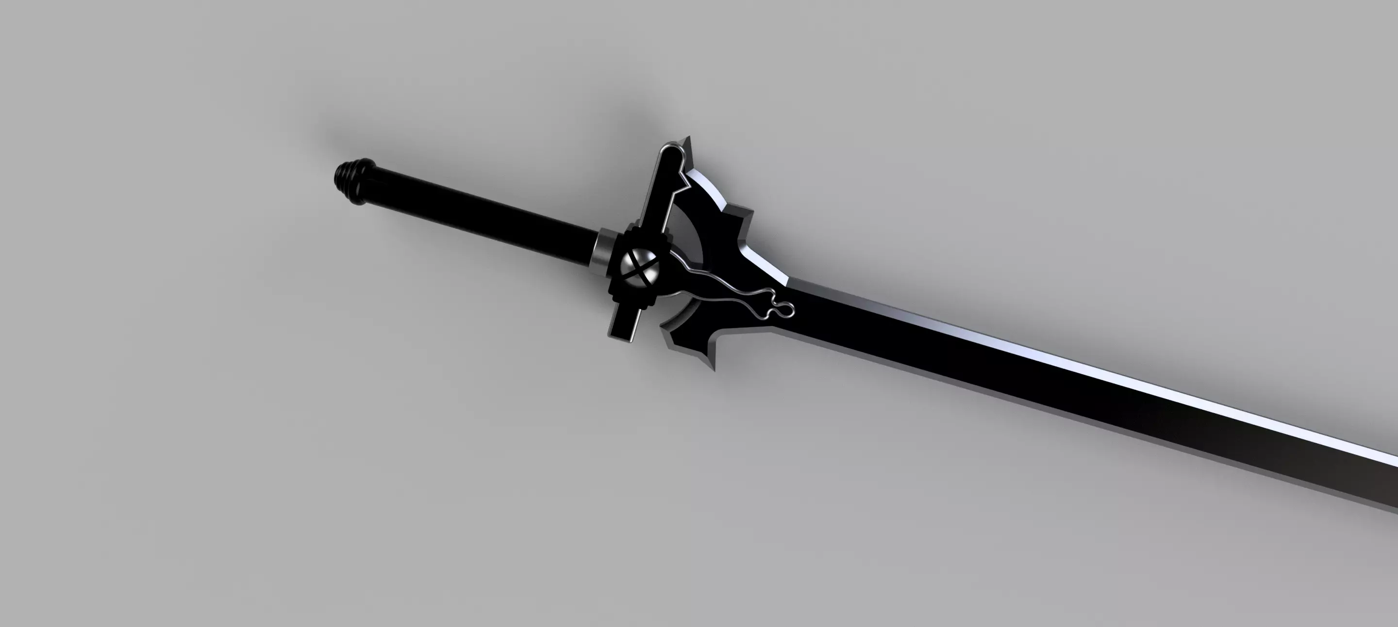 SWORD ART ONLINE Elucidator 3D print model_3