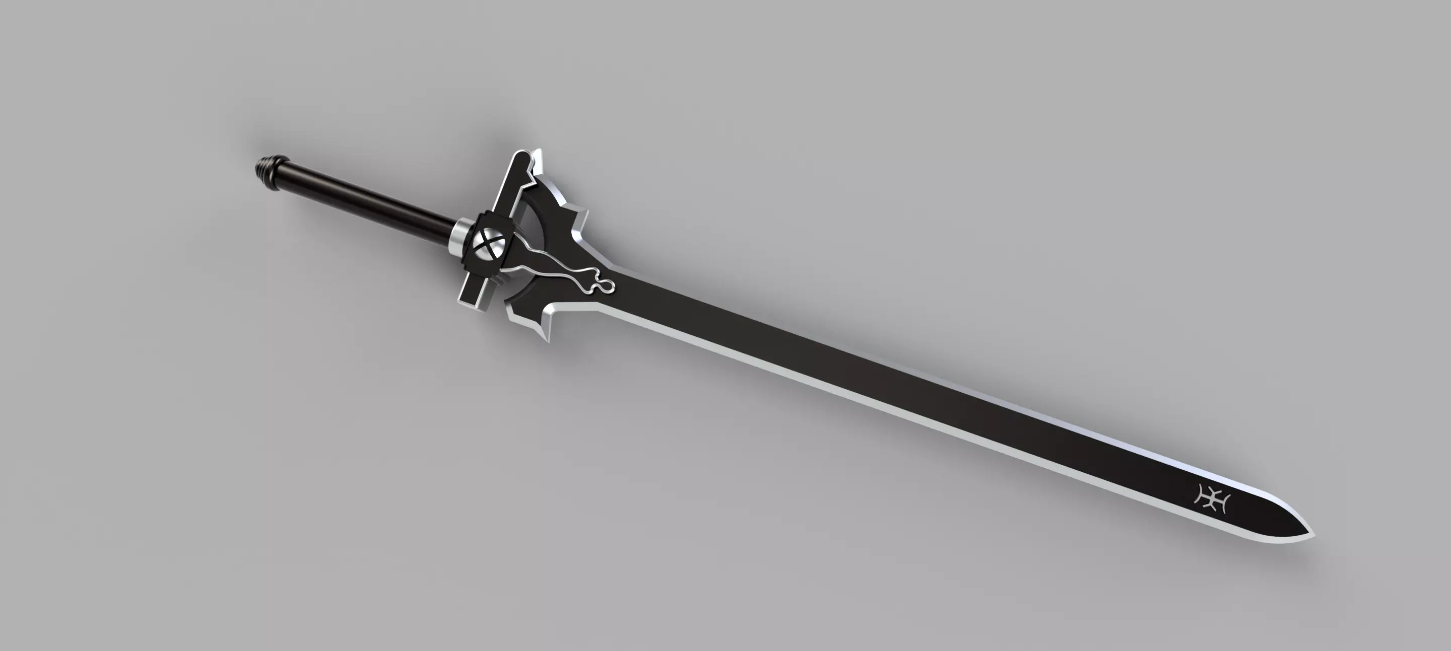 SWORD ART ONLINE Elucidator 3D print model_5