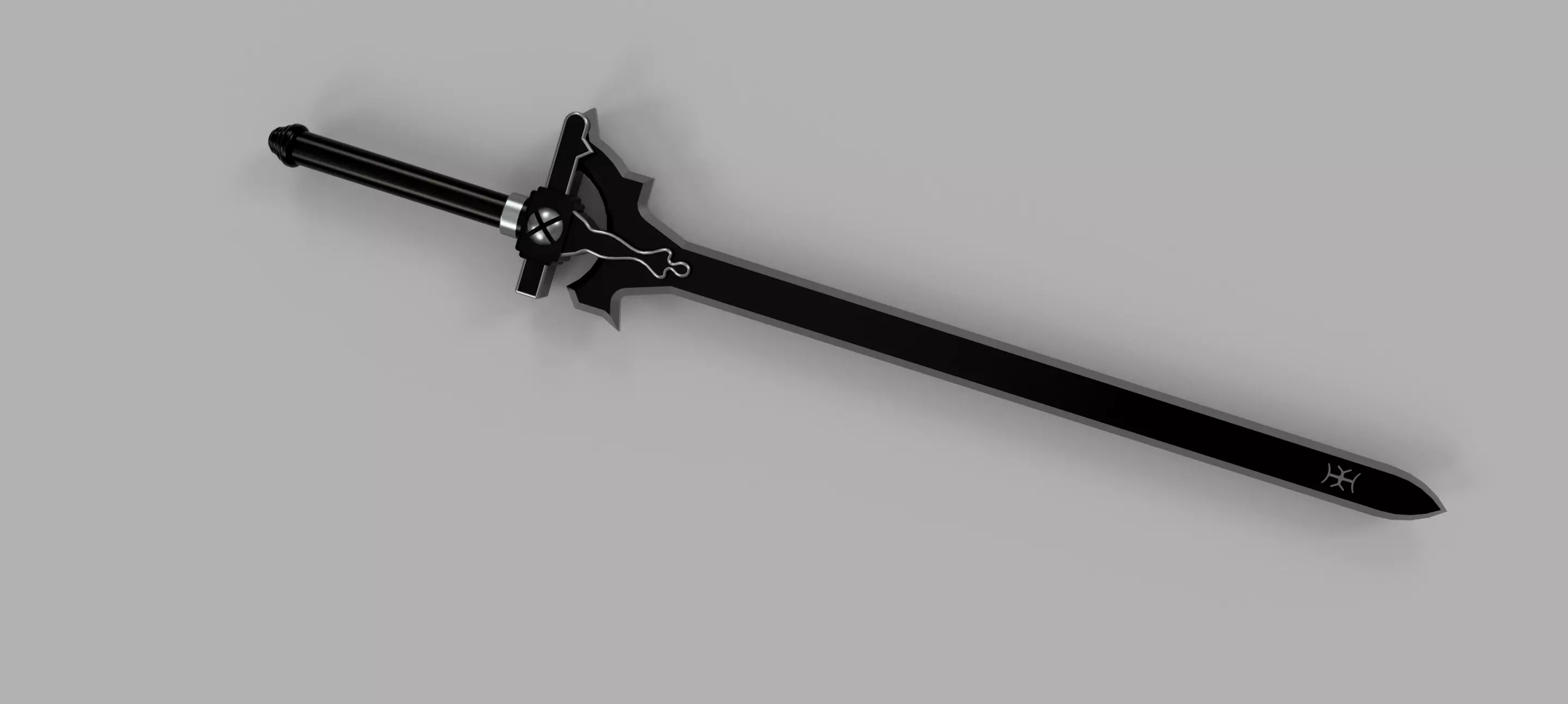 SWORD ART ONLINE Elucidator 3D print model_2