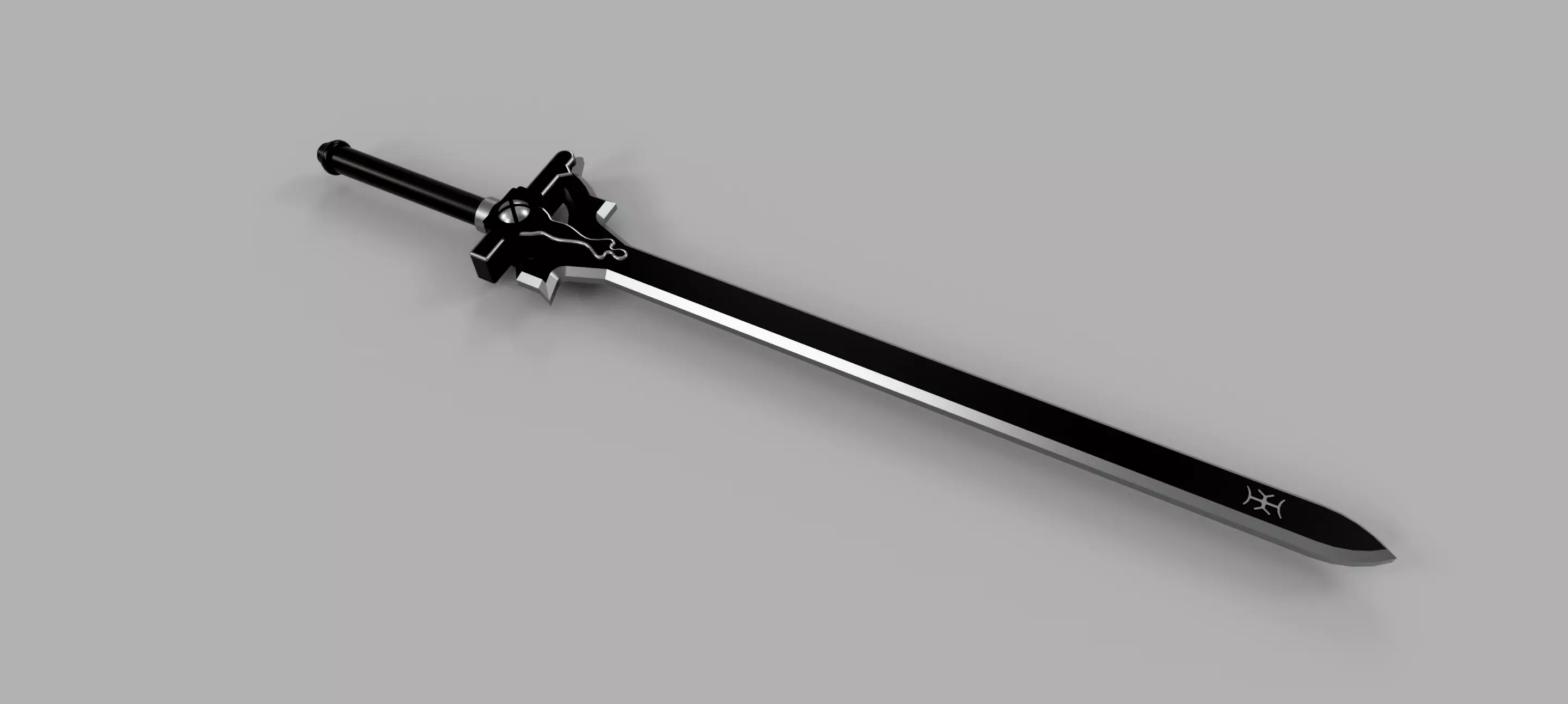 SWORD ART ONLINE Elucidator 3D print model_0