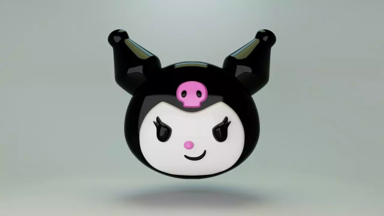 Gummy kuromi candy jelly 3D print model