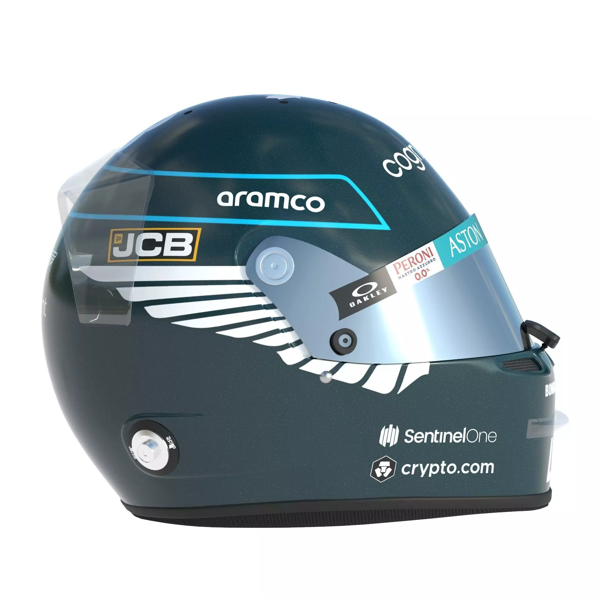 F1 Aston Martin Helmets 2023 3D model_18