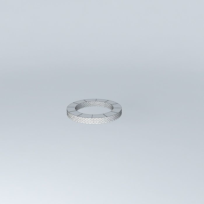 Segmented Gear Carcasse Free 3D model_4