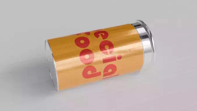 Aluminium cylindrical Tin can with lid