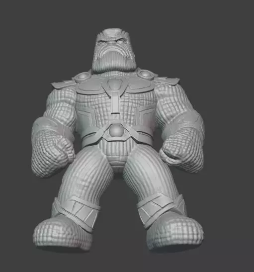 Crochet Thanos Amigurumi  3D print model_5