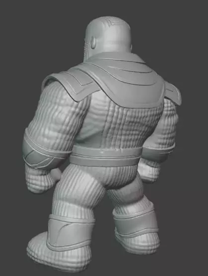 Crochet Thanos Amigurumi  3D print model_3