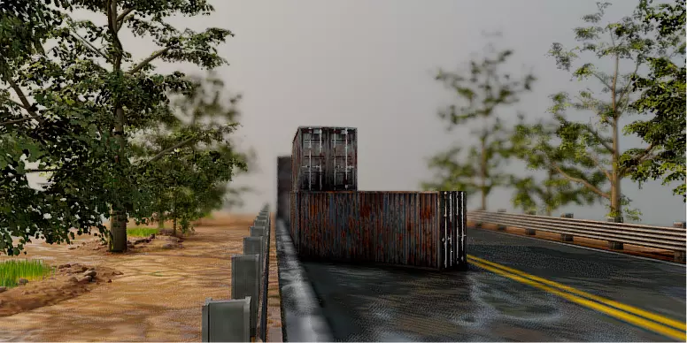 Realistic Road 3D Model Collection 3D model_33