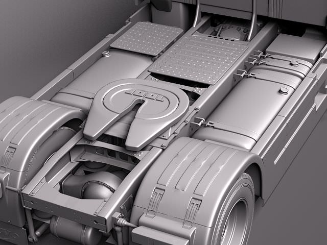 Volvo FM 12 2011 3D model_8