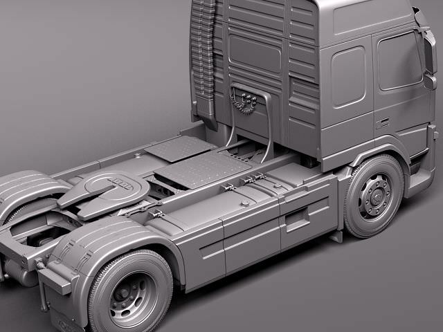 Volvo FM 12 2011 3D model_9