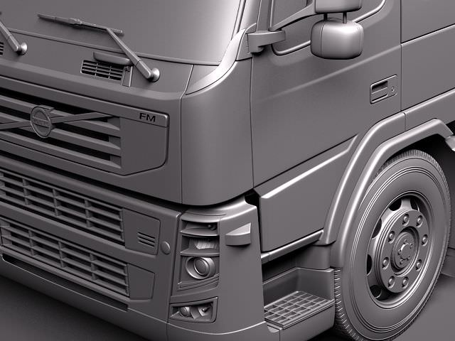 Volvo FM 12 2011 3D model_11