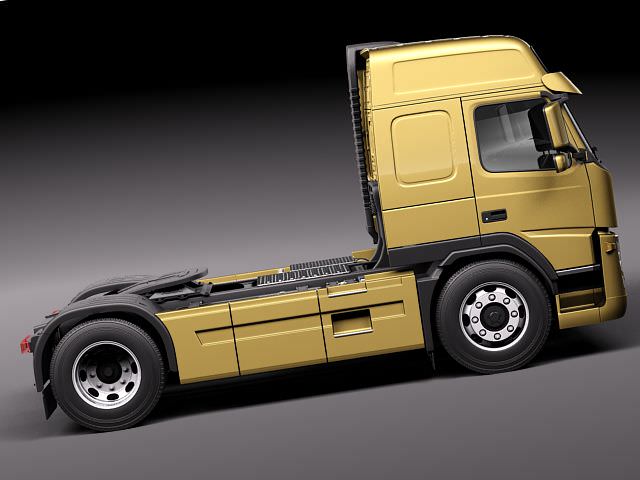Volvo FM 12 2011 3D model_6