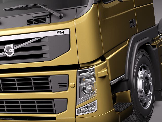 Volvo FM 12 2011 3D model_2