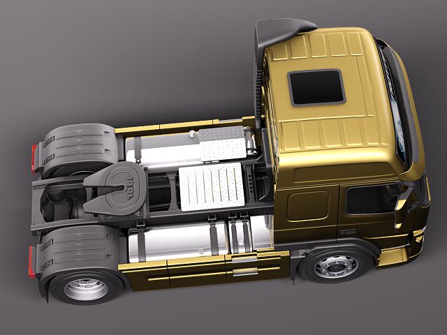 Volvo FM 12 2011 3D model_7