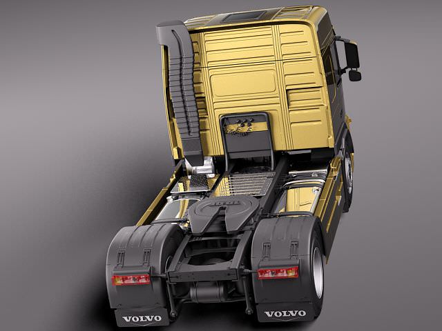 Volvo FM 12 2011 3D model_4