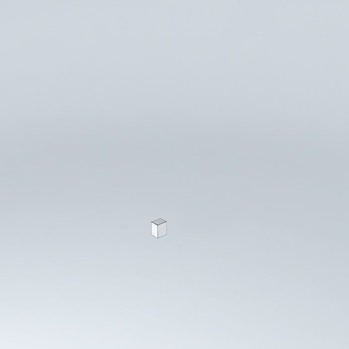 Lyon Pedestal Free 3D model_4