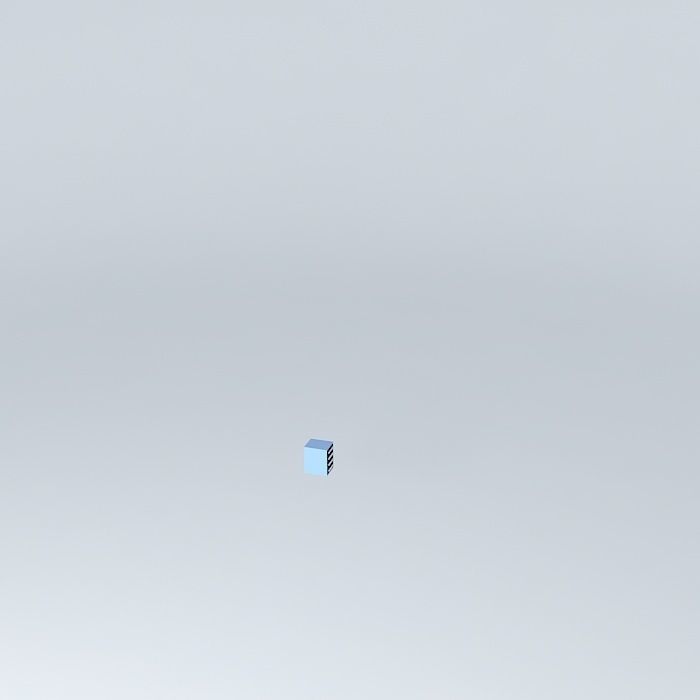 Lyon Pedestal Free 3D model_1