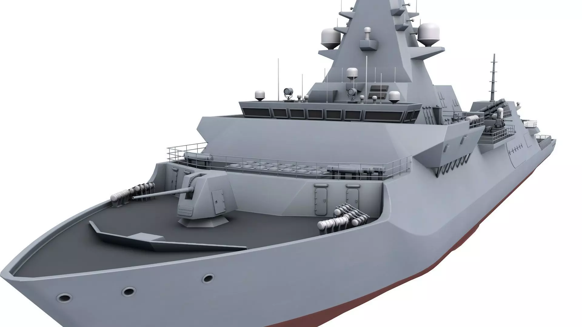 Type 26 Frigate 3D model_1