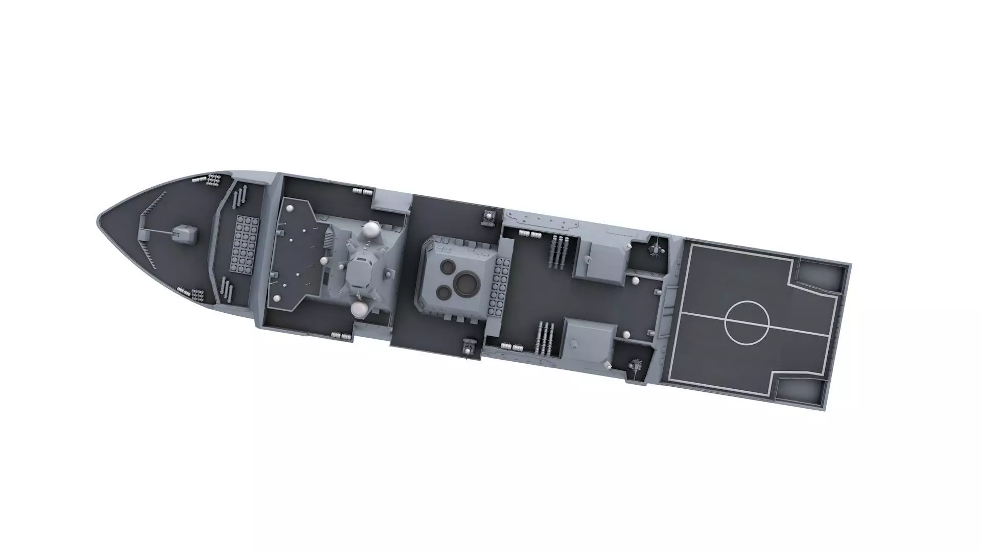 Type 26 Frigate 3D model_5