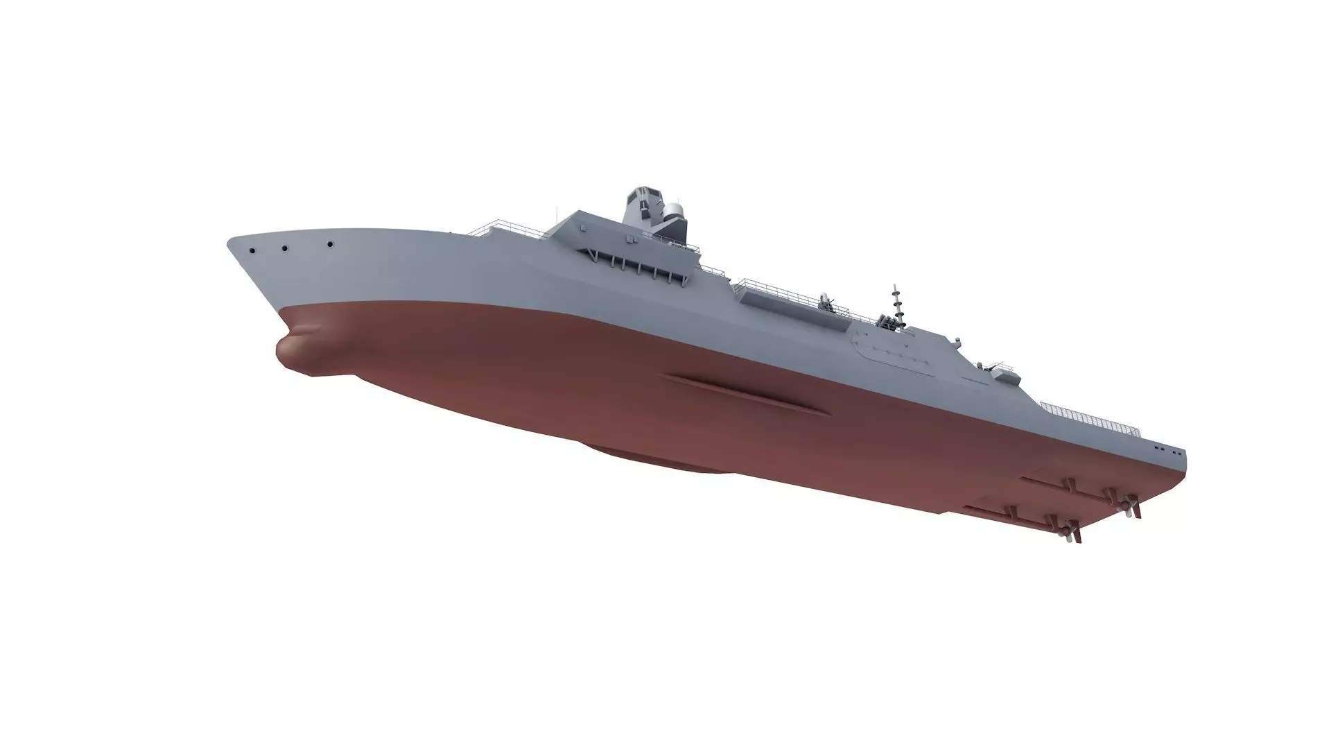 Type 26 Frigate 3D model_7