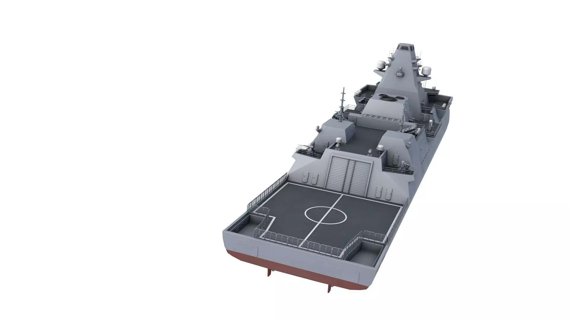 Type 26 Frigate 3D model_2