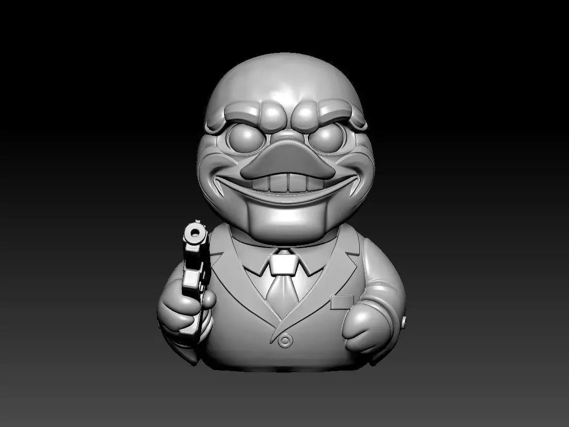 Rubber Duck - Dallas mask - Payday - 3d print 3D print model_1