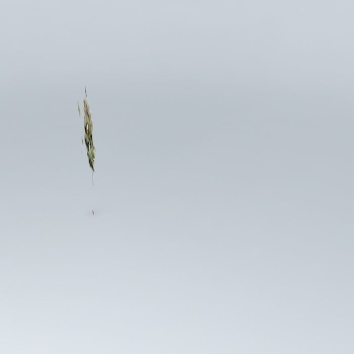 WaterColor Tree 001 Free 3D model_2