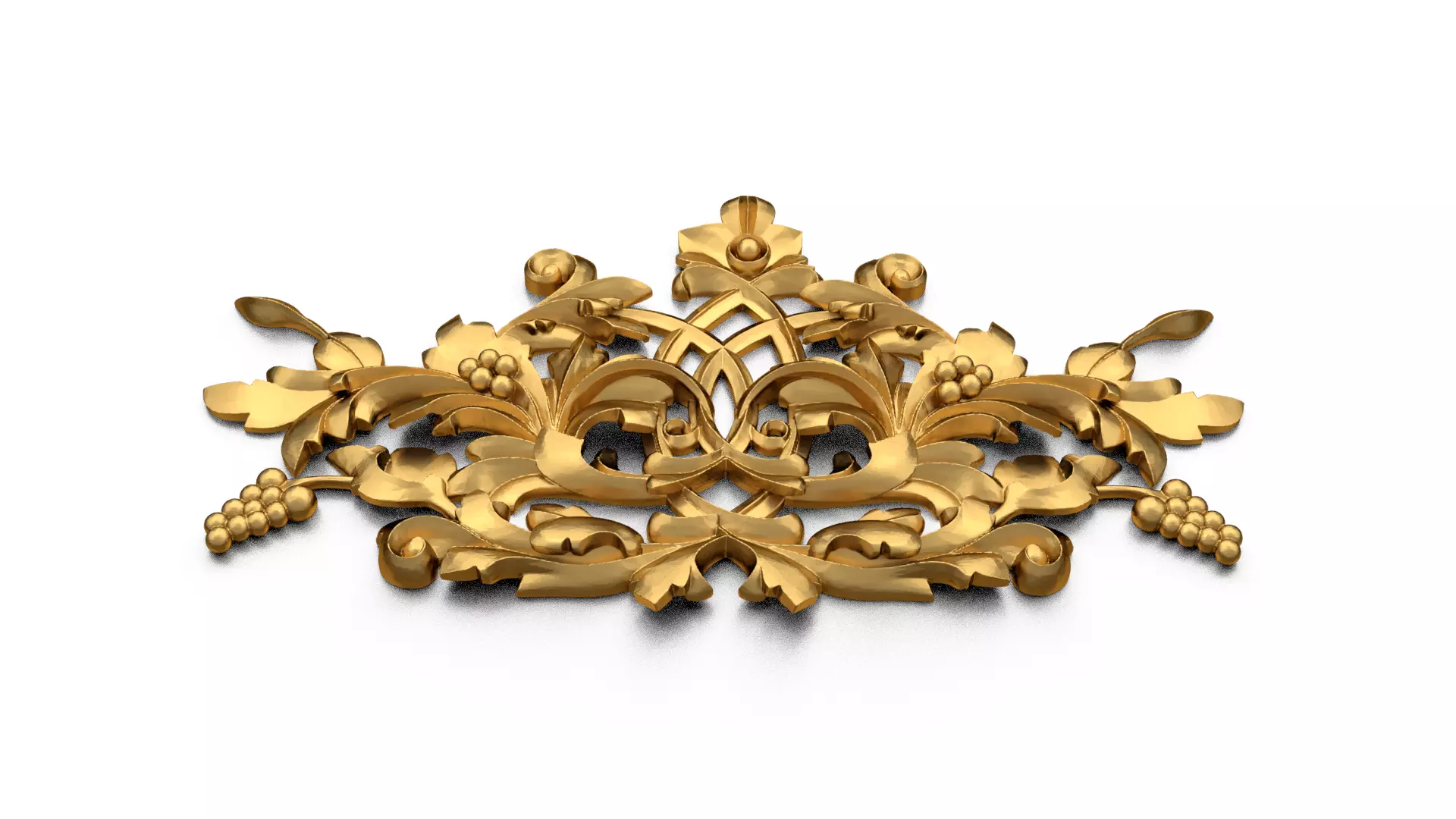 carved classic decorative ornament cnc 3d printing stl 39 3D model_1