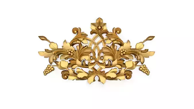 carved classic decorative ornament cnc 3d printing stl 39 