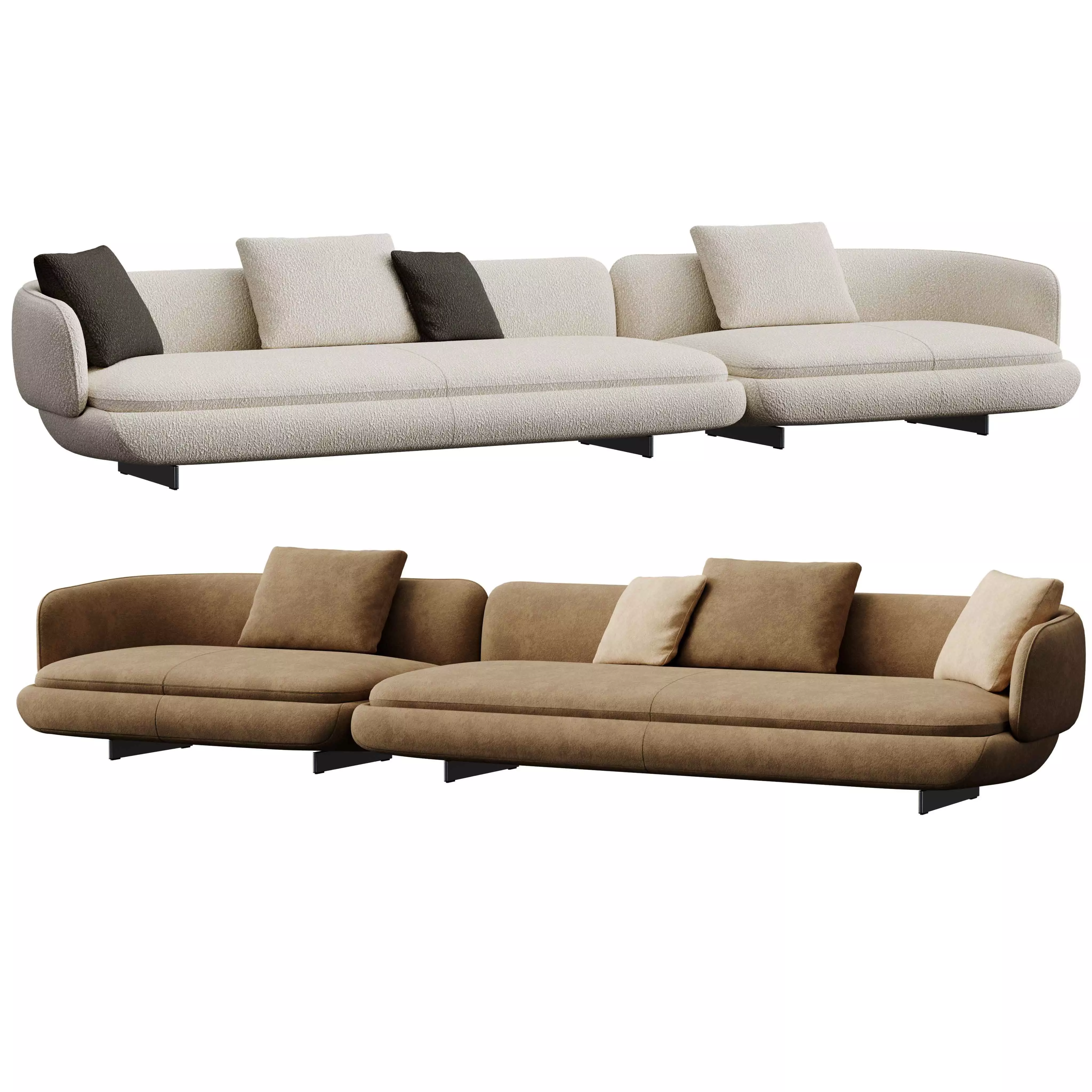 Vivienne Sofa  3D model_2