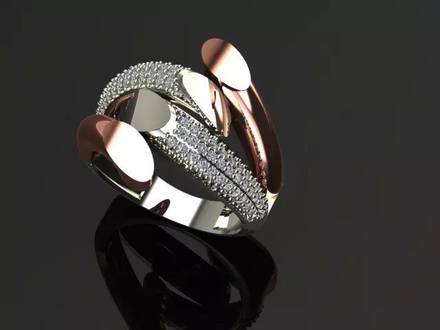 New Rings With Stone-Check Description 3D print model_19