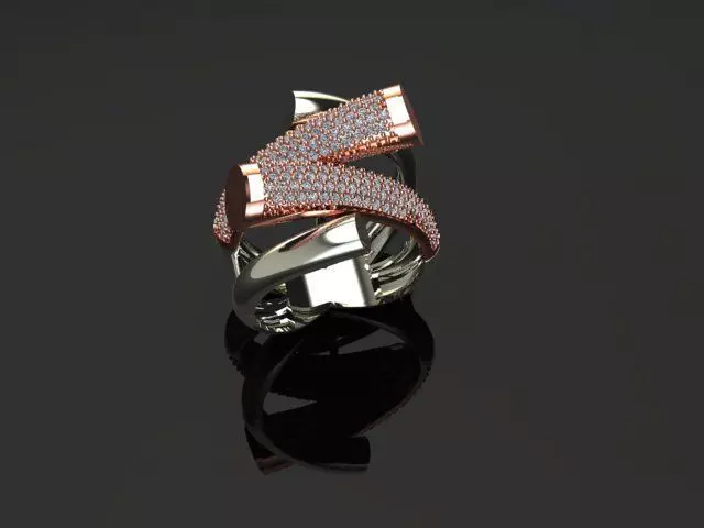 New Rings With Stone-Check Description 3D print model_15