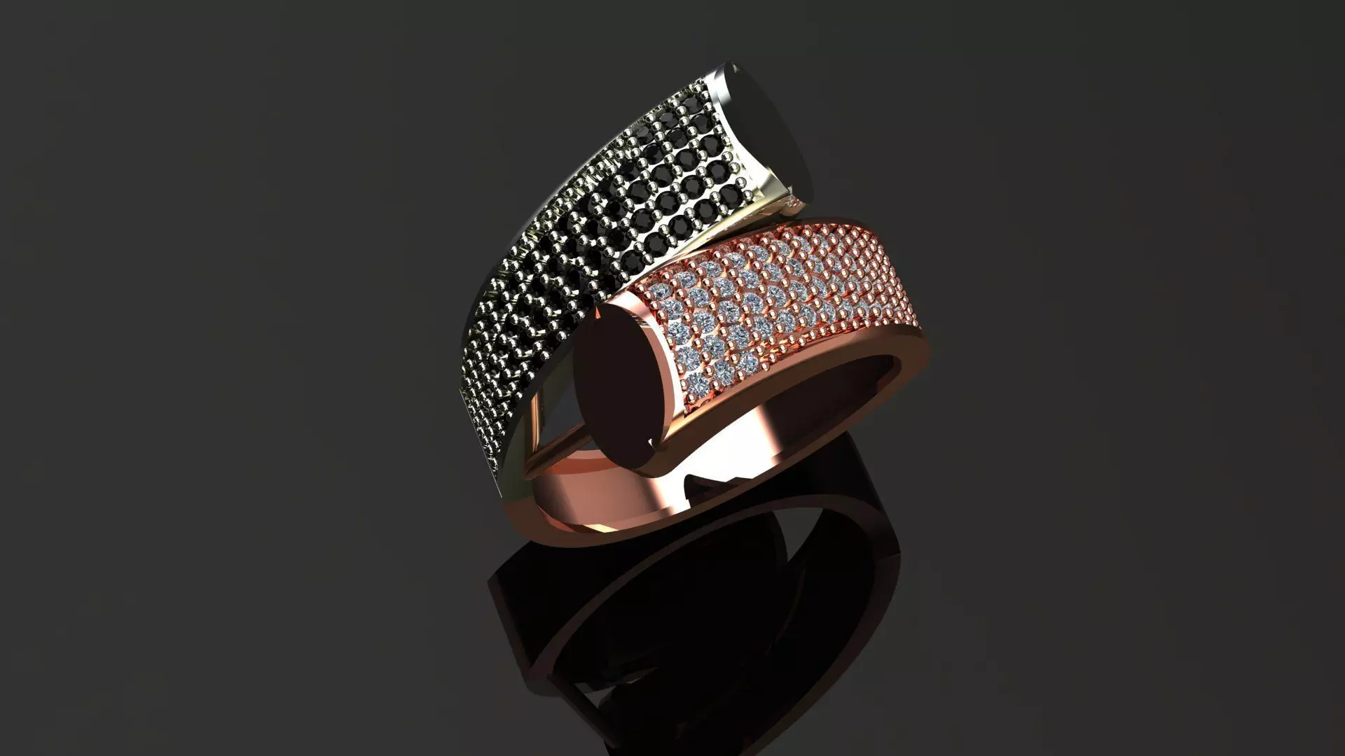 New Rings With Stone-Check Description 3D print model_8