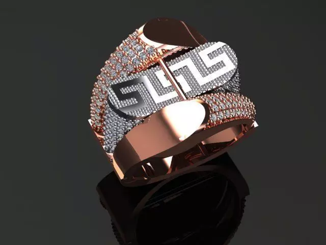 New Rings With Stone-Check Description 3D print model_17