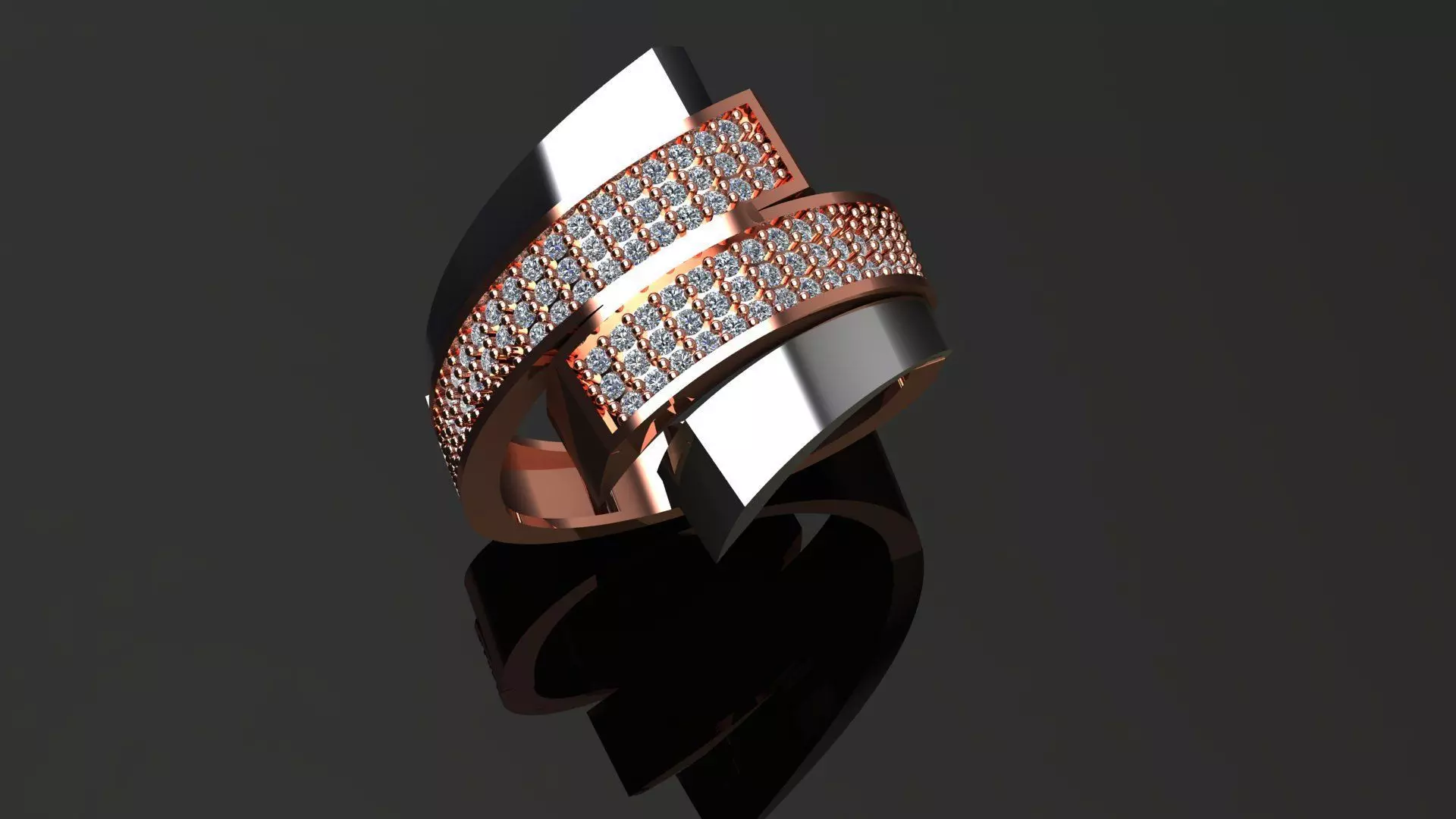 New Rings With Stone-Check Description 3D print model_10