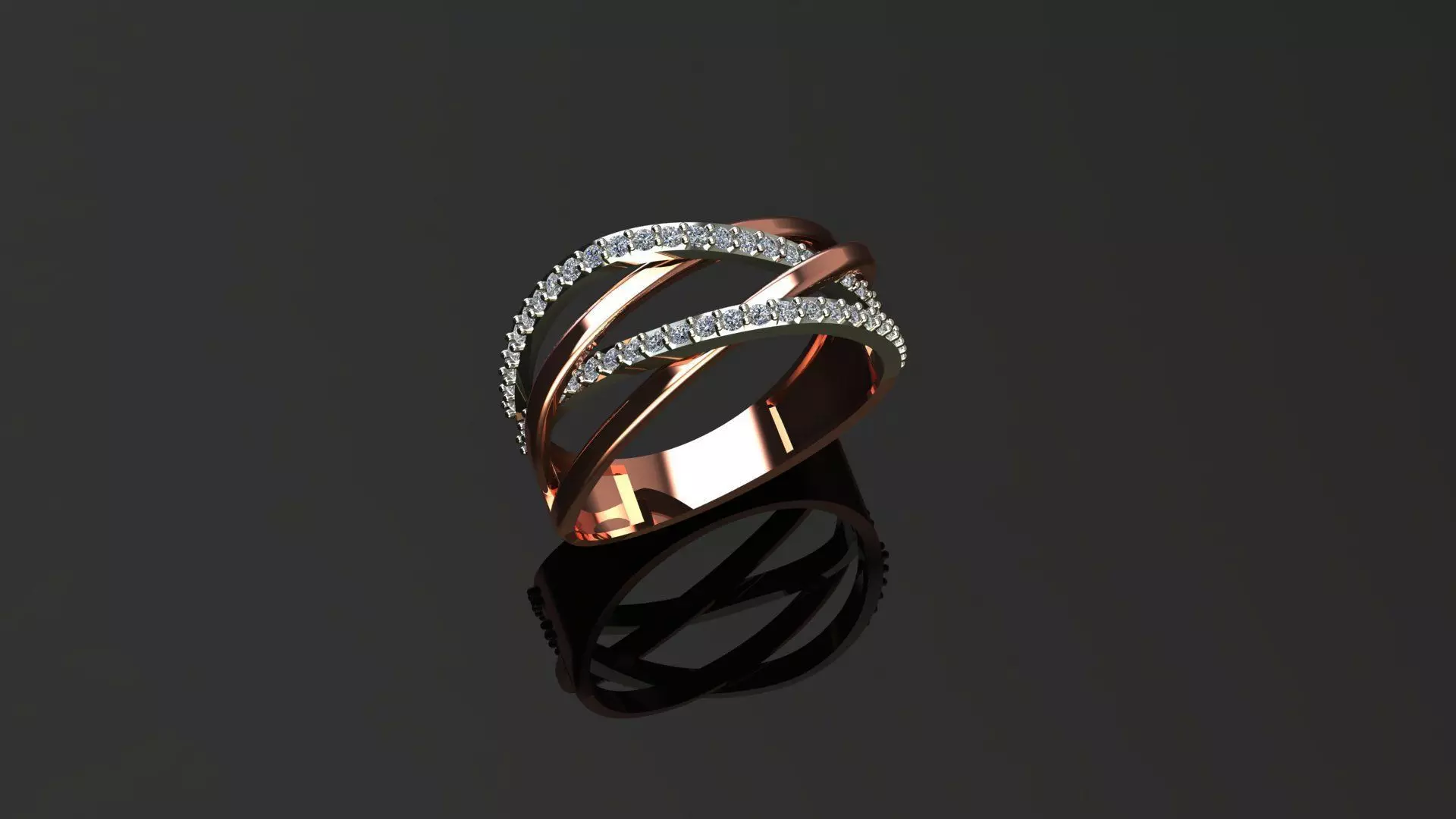 New Rings With Stone-Check Description 3D print model_5