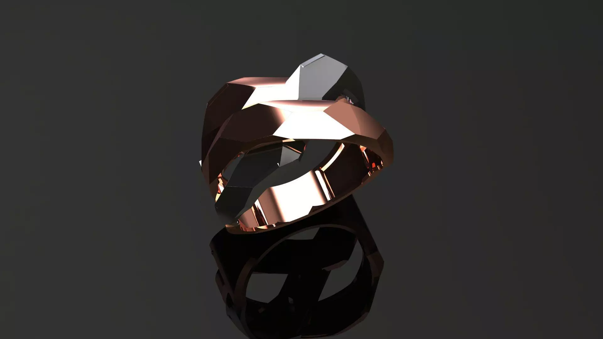 New Rings With Stone-Check Description 3D print model_11