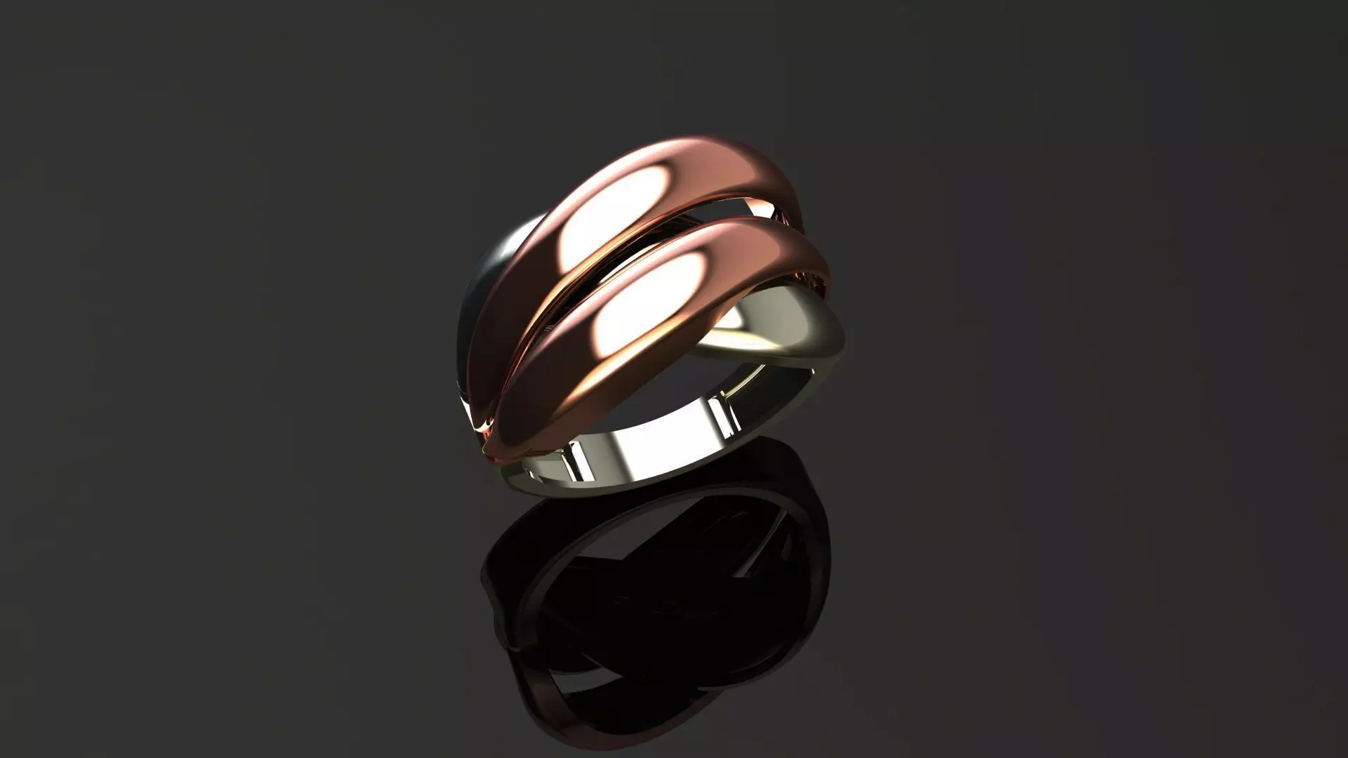 New Rings With Stone-Check Description 3D print model_46