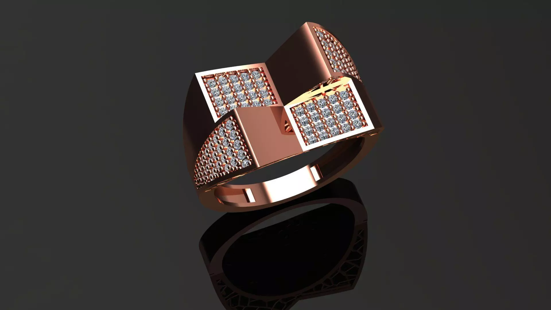 New Rings With Stone-Check Description 3D print model_9