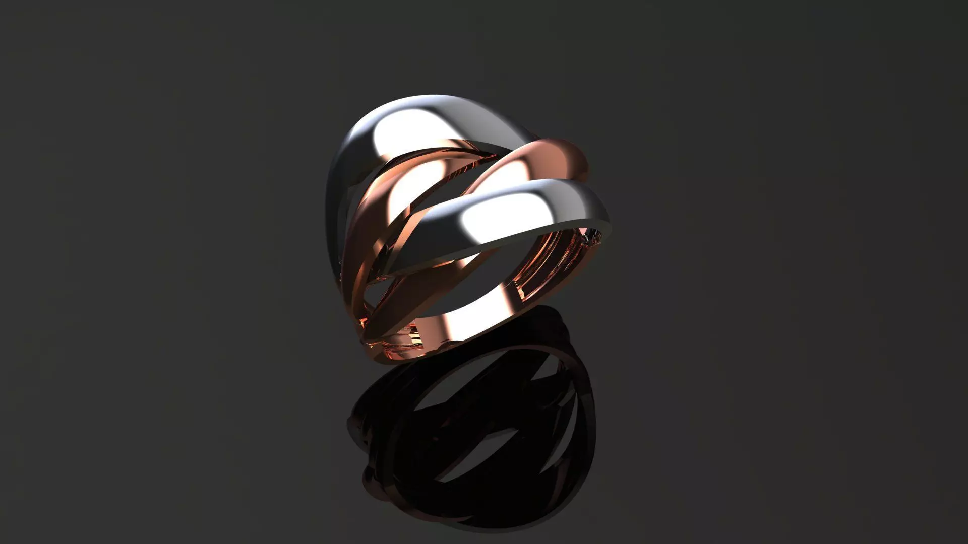 New Rings With Stone-Check Description 3D print model_22