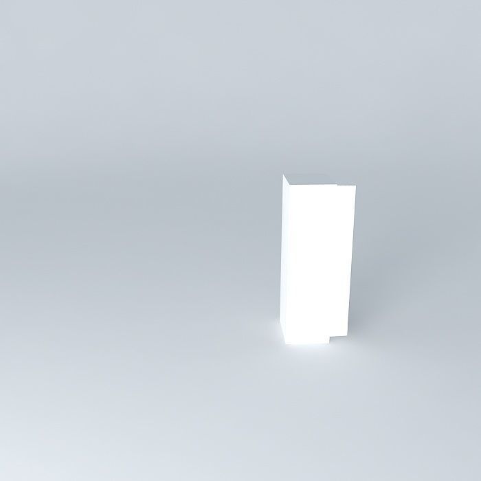 Plug-In Storage Enclosure Free 3D model_2