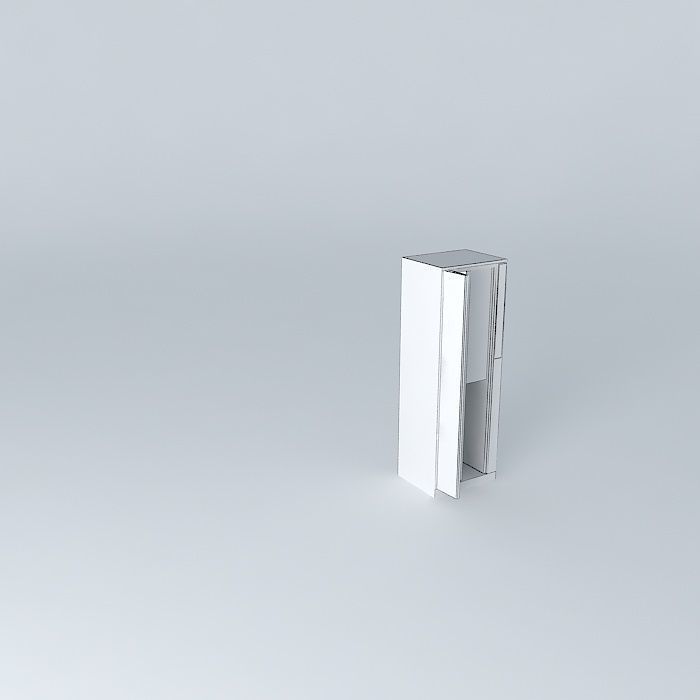Plug-In Storage Enclosure Free 3D model_4
